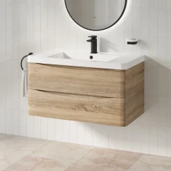 Harbour Origin 900mm Wall Mounted Vanity Unit & Basin