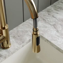Harbour Pro Pull Out Single Lever Mono Kitchen Mixer Tap