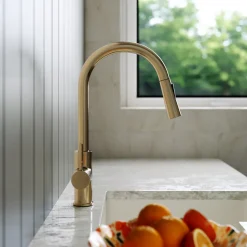 Harbour Pro Pull Out Single Lever Mono Kitchen Mixer Tap