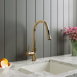 Harbour Pro Pull Out Single Lever Mono Kitchen Mixer Tap