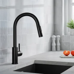 Harbour Pro Pull Out Single Lever Mono Kitchen Mixer Tap