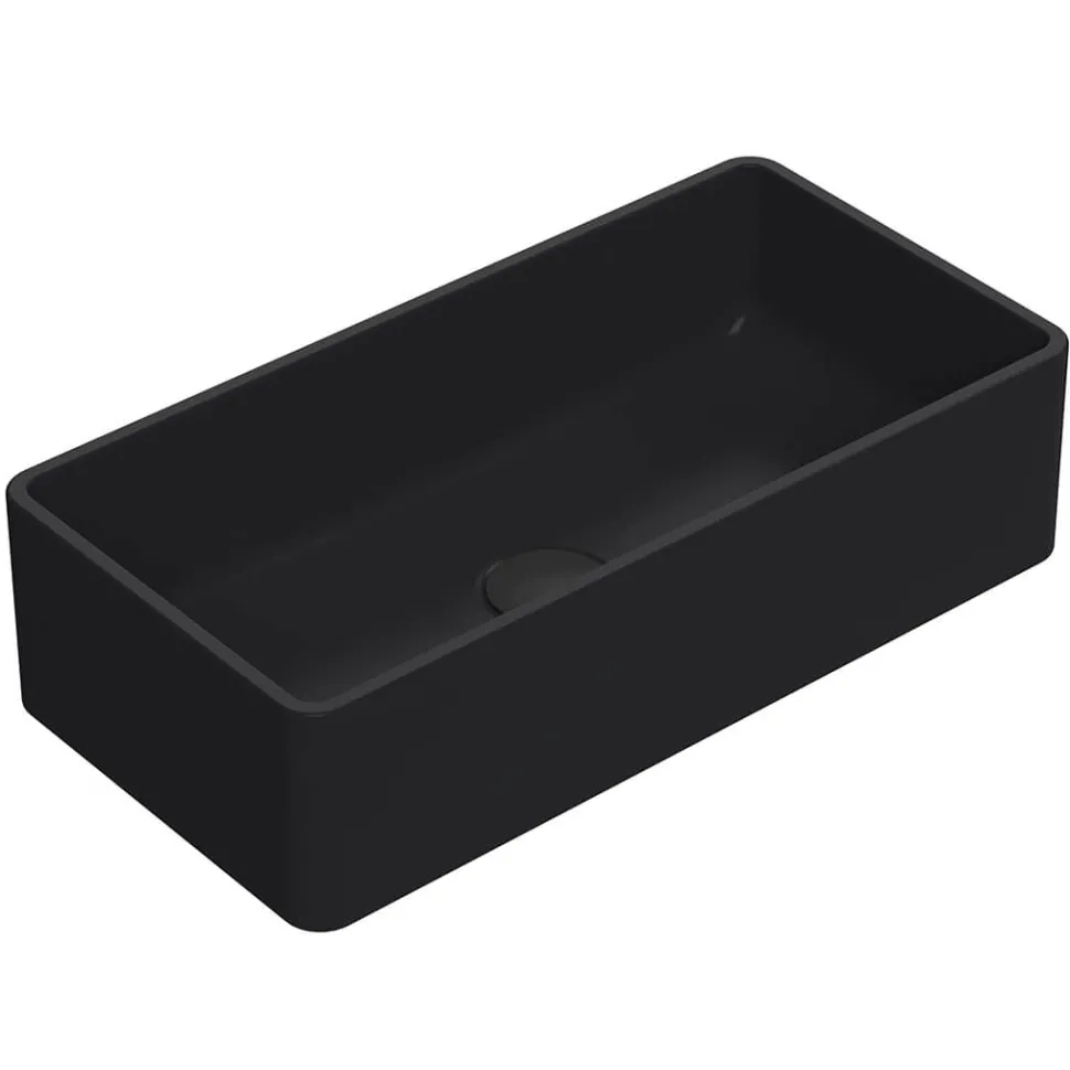 Harbour Rectangular Matt Finish Countertop Basin - 465 x 235mm