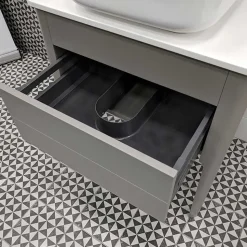 Harbour Serenity 630mm Floorstanding Unit & Worktop - French Grey