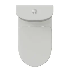 Harbour Serenity Rimless Back To Wall Close Coupled Toilet with Soft Close Seat