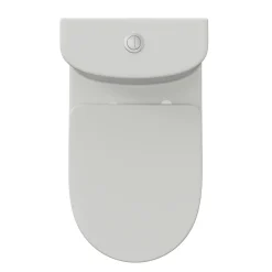 Harbour Serenity Rimless Back To Wall Close Coupled Toilet with Soft Close Seat