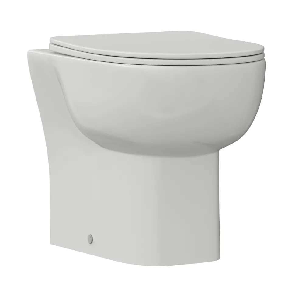 Harbour Serenity Rimless Back to Wall Toilet with Soft Close Seat