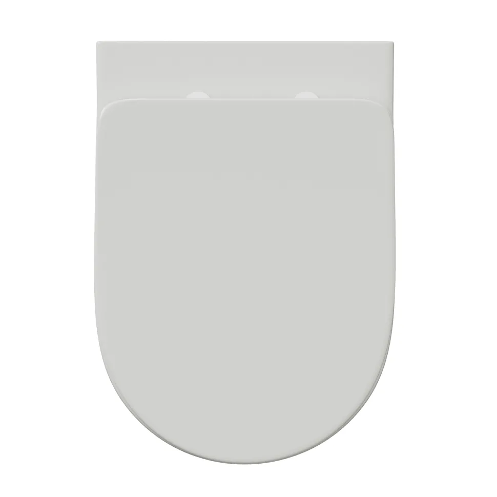 Harbour Serenity Rimless Back to Wall Toilet with Soft Close Seat