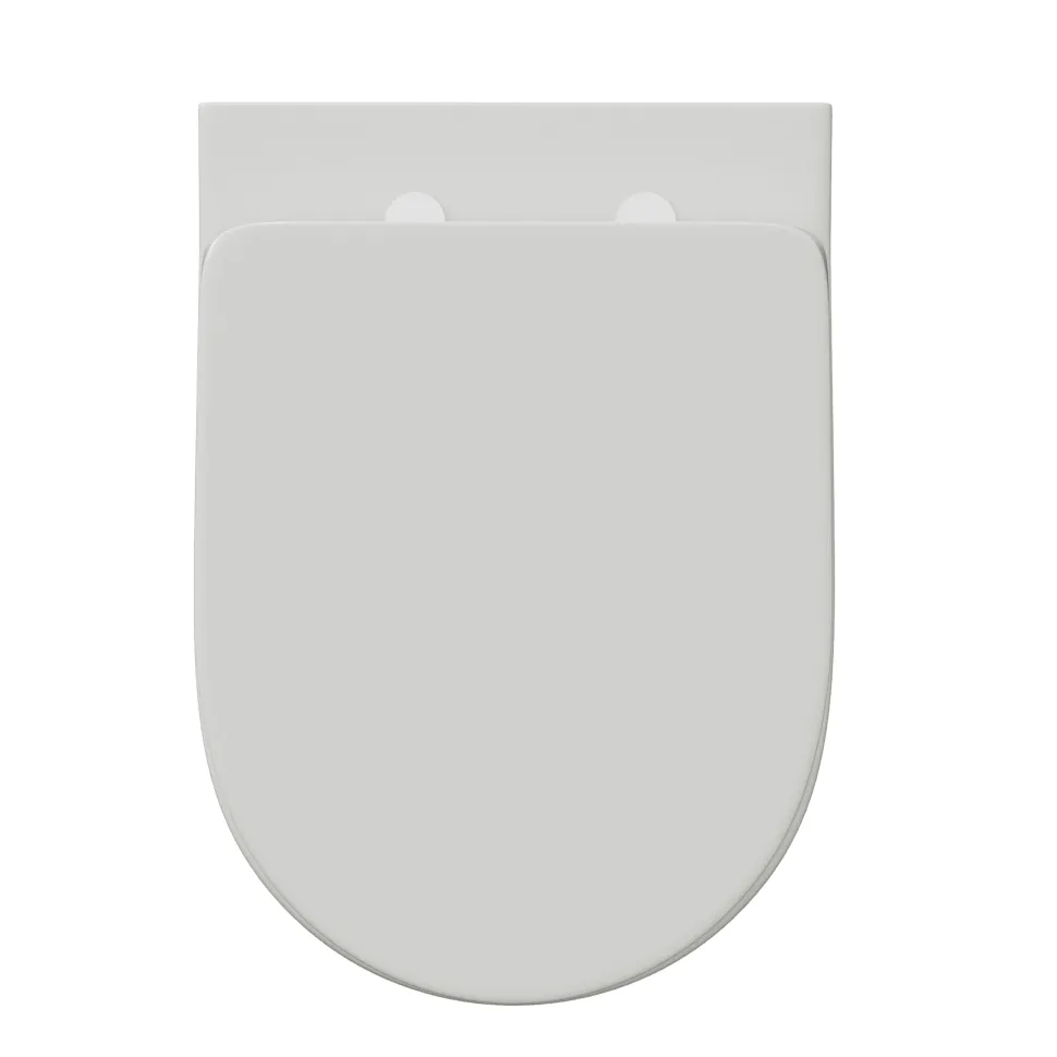Harbour Serenity Rimless Back to Wall Toilet with Soft Close Seat