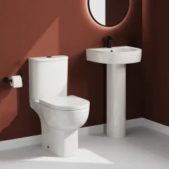 Harbour Serenity Rimless Toilet & Basin Bathroom Suite