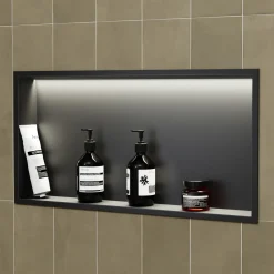 Harbour Shower Niche with LED Light Strip - 610 x 305mm