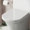 Harbour Soft Close Round Wrap Over Toilet Seat With Quick Release Hinges