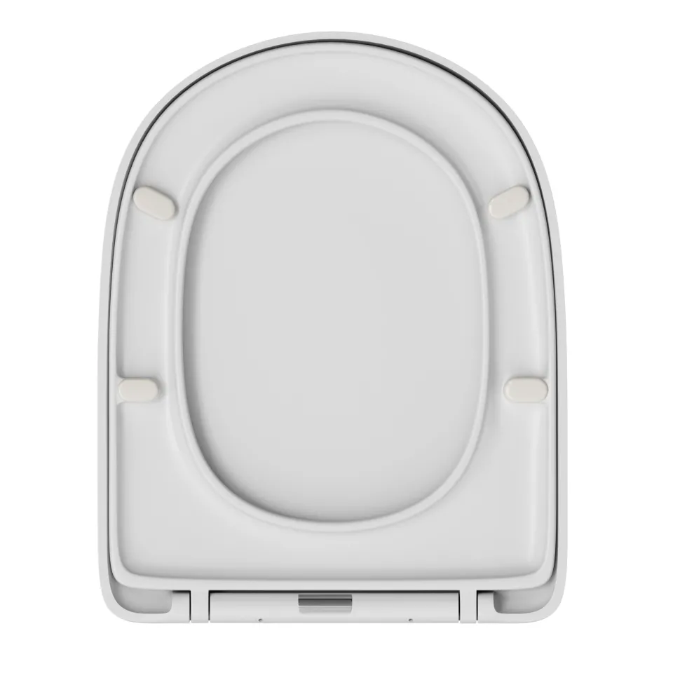 Harbour Soft Close Round Wrap Over Toilet Seat With Quick Release Hinges