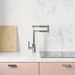 Harbour Stature Deck Mounted Pot Filler Kitchen Tap