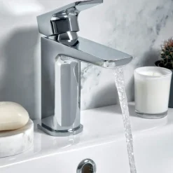 Harbour Status Basin Mixer Tap & Waste - Chrome