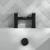 Harbour Status Deck Mounted Bath Filler - Matt Black