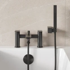Harbour Status Deck Mounted Bath Shower Mixer Tap
