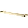 Harbour Status Double Towel Rail - Brushed Brass