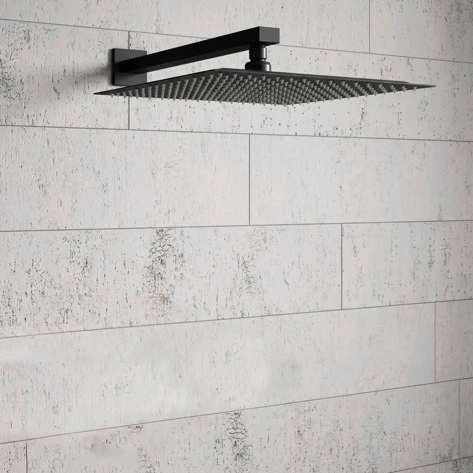 Harbour Status Fixed Wall Mounted Shower Head - 200mm or 300mm