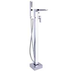 Harbour Status Floorstanding Bath Shower Mixer Tap - Chrome