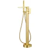 Harbour Status Floorstanding Bath Shower Mixer Tap - Brushed Brass
