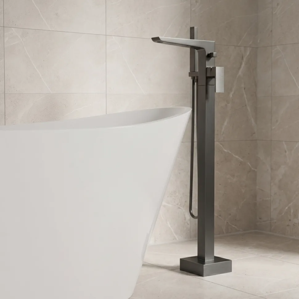Harbour Status Freestanding Bath Shower Mixer Tap