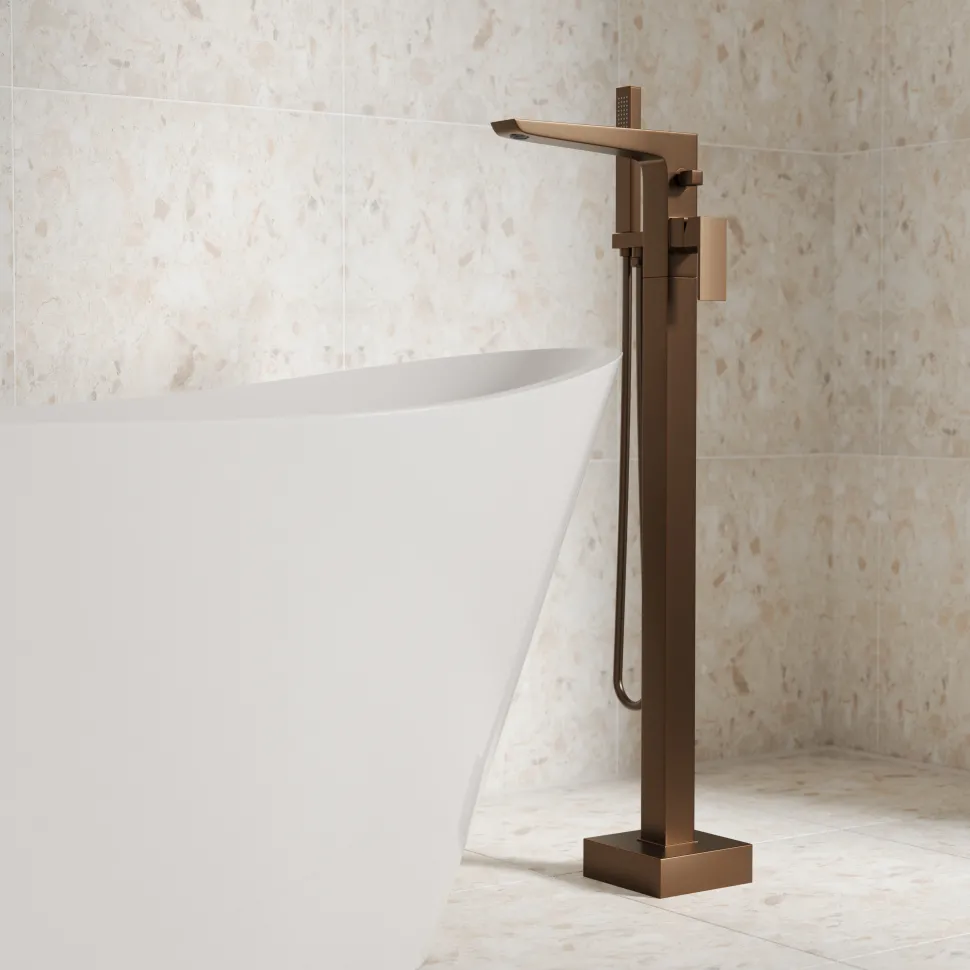 Harbour Status Freestanding Bath Shower Mixer Tap
