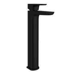 Harbour Status Matt Black Tall Basin Tap