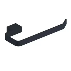 Harbour Status Matt Black Towel Rail
