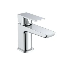 Harbour Status Mini Mono Basin Mixer Tap with Slotted Click Clack Basin Waste