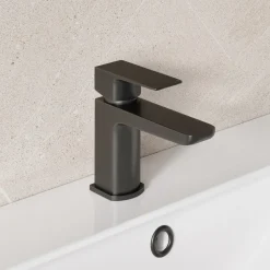 Harbour Status Mini Mono Basin Mixer Tap & Waste