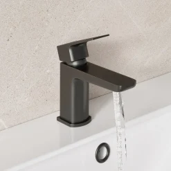 Harbour Status Mini Mono Basin Mixer Tap & Waste