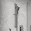 Harbour Status Slide Rail Shower Kit with Shower Handset & Hose - Chrome