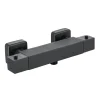 Harbour Status Thermostatic Bar Shower Valve - Matt Black