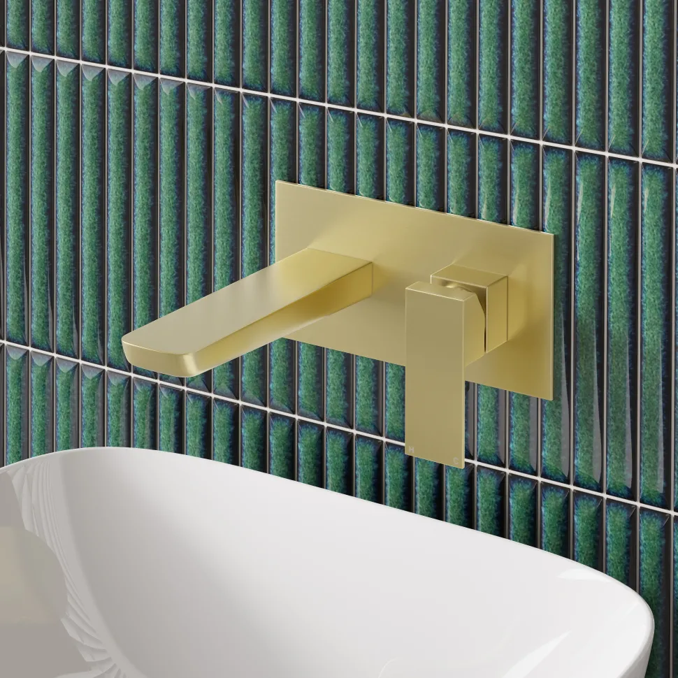 Harbour Status Wall Mounted Basin Mixer Tap