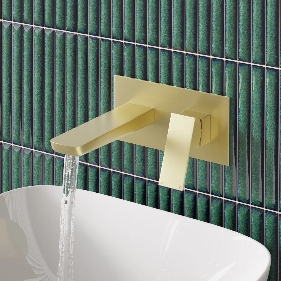 Harbour Status Wall Mounted Basin Mixer Tap