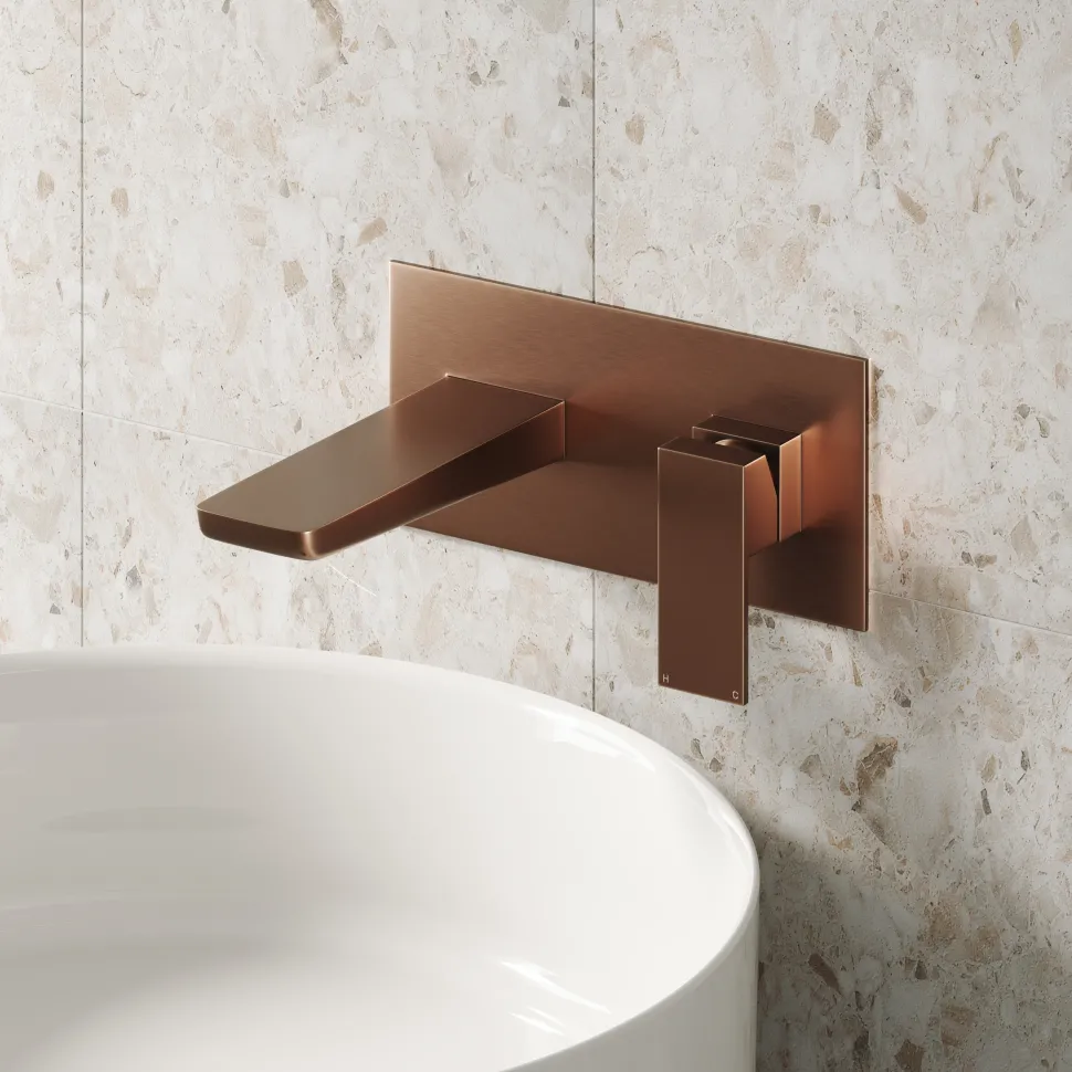 Harbour Status Wall Mounted Basin Mixer Tap