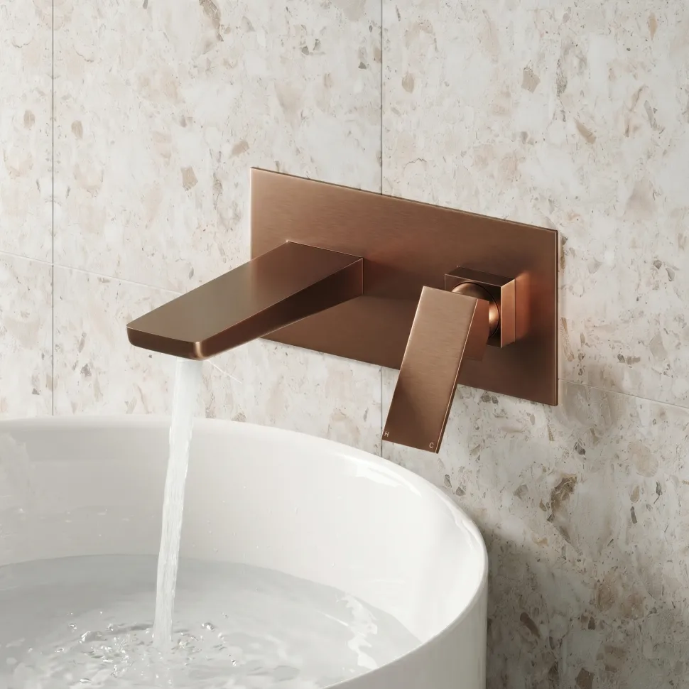 Harbour Status Wall Mounted Basin Mixer Tap