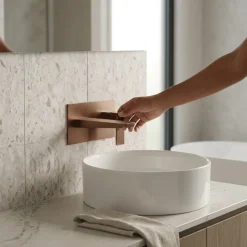 Harbour Status Wall Mounted Basin Mixer Tap
