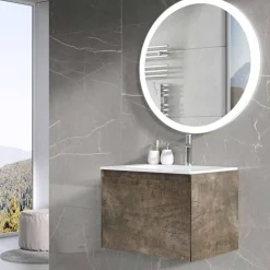 Harbour Substance 600mm 1 Drawer Wall Mounted Vanity Unit & Basin Options
