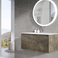 Harbour Substance 900mm 1 Drawer Wall Mounted Vanity Unit & Basin Options