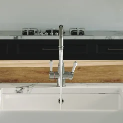 Harbour Traditional 3-in-1 Instant Boiling Water Tap with WRAS-Approved Digital Boiler & Filter - Chrome