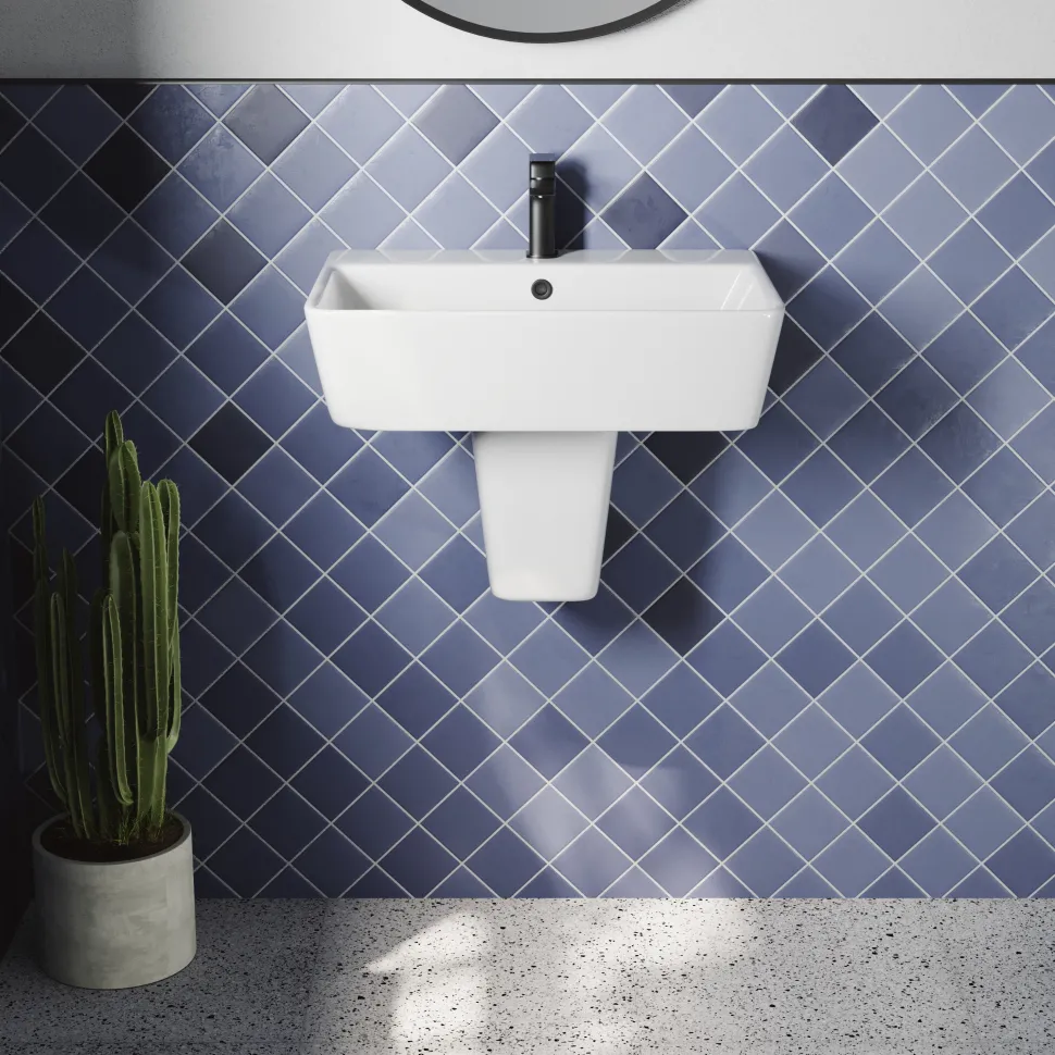 Harbour Unity 500mm Basin & Semi Pedestal