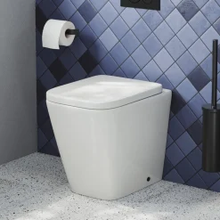 Harbour Unity Rimless Back to Wall Toilet & Soft Close Seat