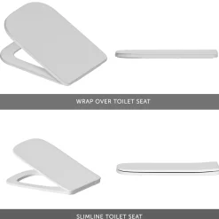 Harbour Unity Rimless BTW Close Coupled Toilet & Soft Close Seat