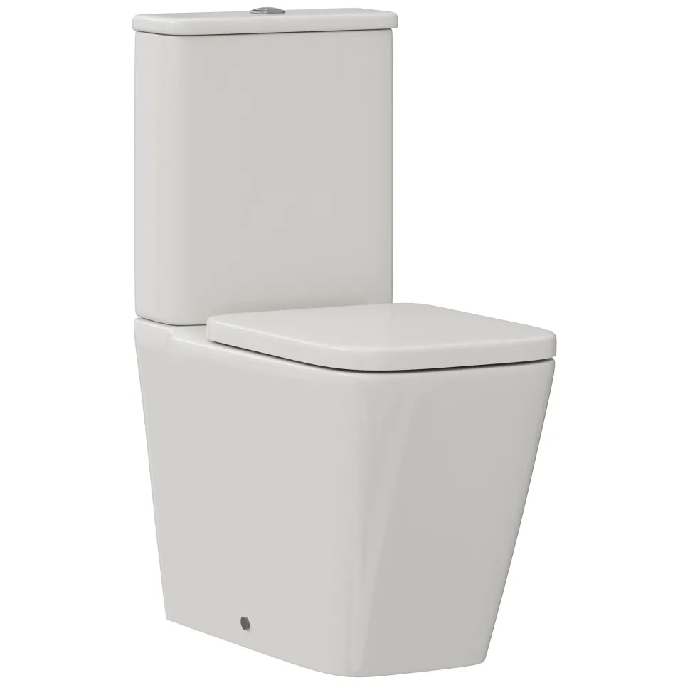 Harbour Unity Rimless BTW Close Coupled Toilet & Soft Close Seat