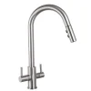 Harbour Vibe PRO Pull Out Kitchen Spray Tap - Brushed Nickel