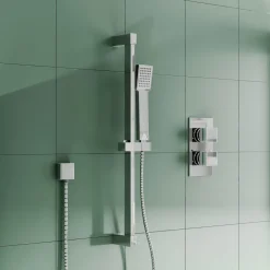 Harley Concealed Thermostatic Shower Valve & Slide Rail Kit