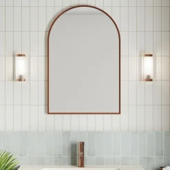 Harper Arch Framed Mirror - 500 x 750mm