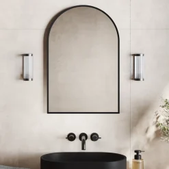 Harper Arch Framed Mirror - 500 x 750mm
