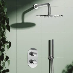 Harper Concealed Shower Valve, Fixed Shower Head & Handset